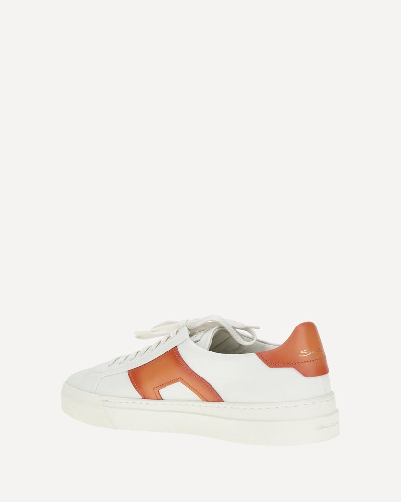 Santoni Leather Sneakers