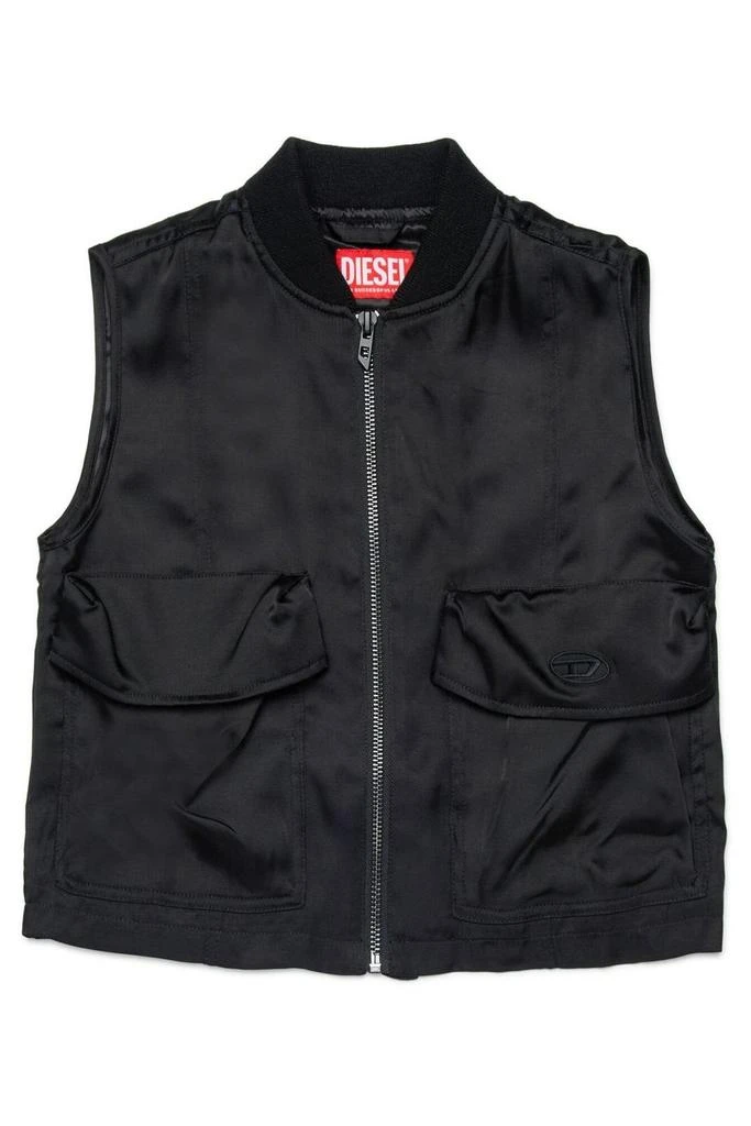 Diesel Diesel Kids Jsaffy Zipped Gilet