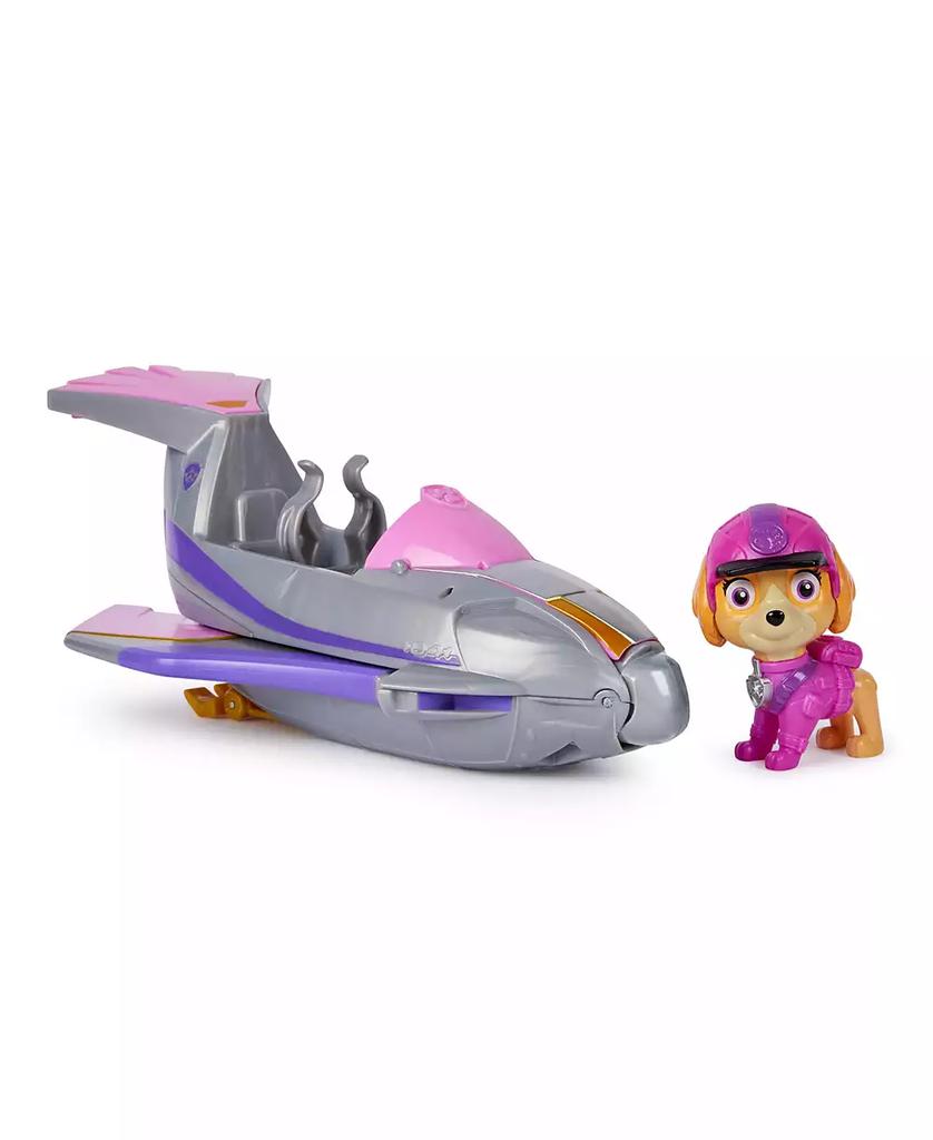 Paw Patrol Jungle Pups, Skye Falcon Vehicle, Toy Jet with Collectible Action Figure