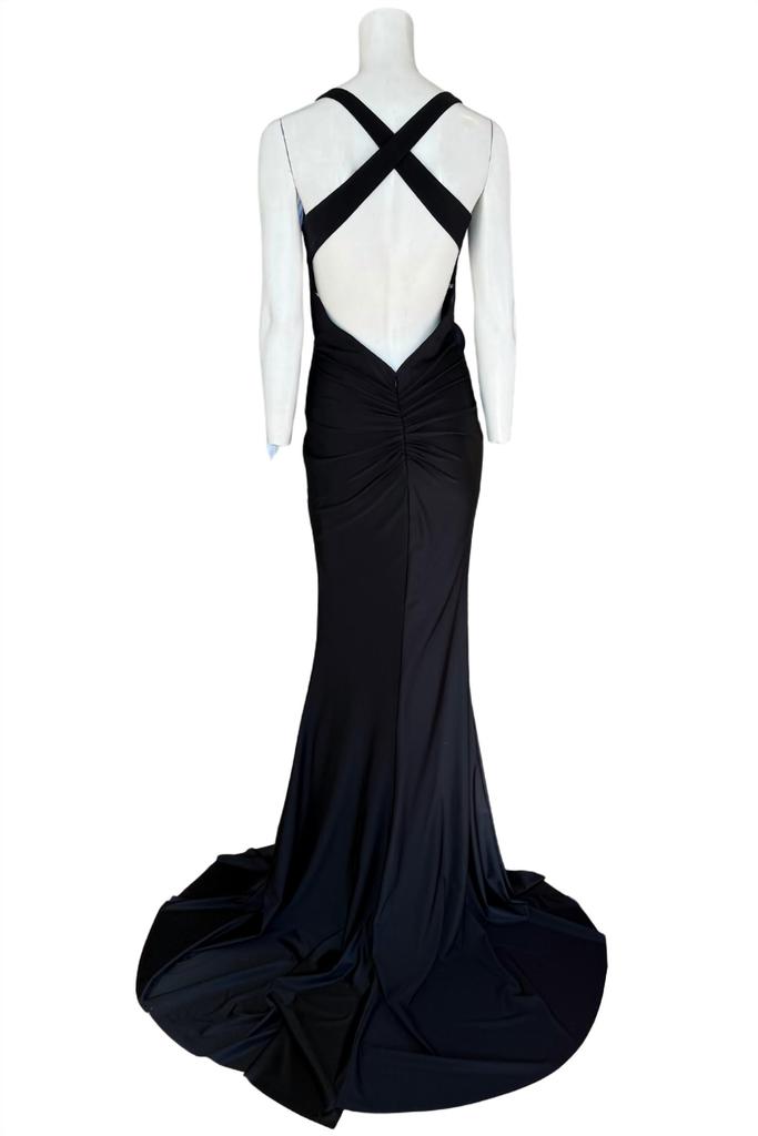 Jovani Jovani - Black Maxi Evening Gown