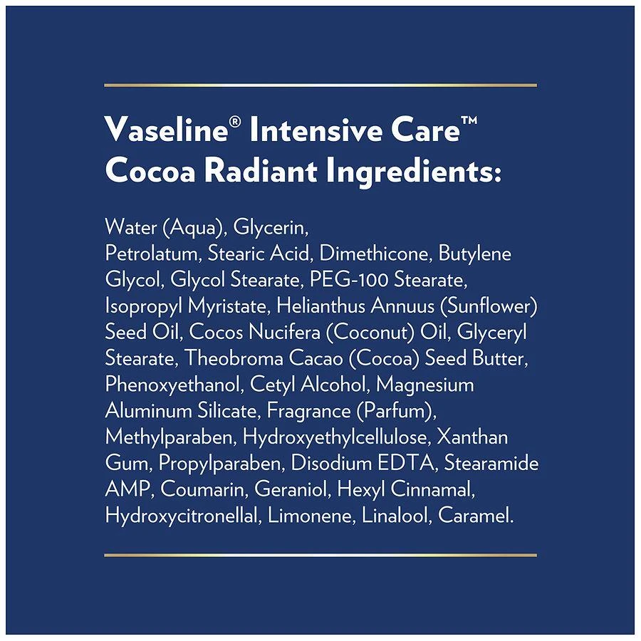 Vaseline Body lotion Cocoa Radiant Cocoa Radiant 4