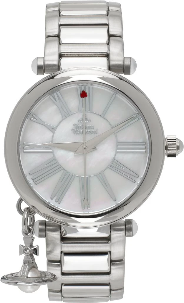 Vivienne Westwood Silver Mother Orb Watch 1