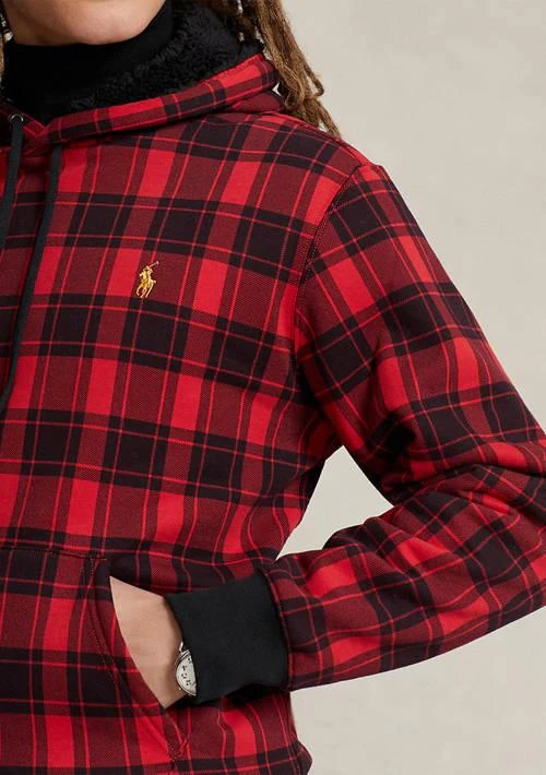 Ralph Lauren Ralph Lauren Plaid Pile Fleece Hoodie 3