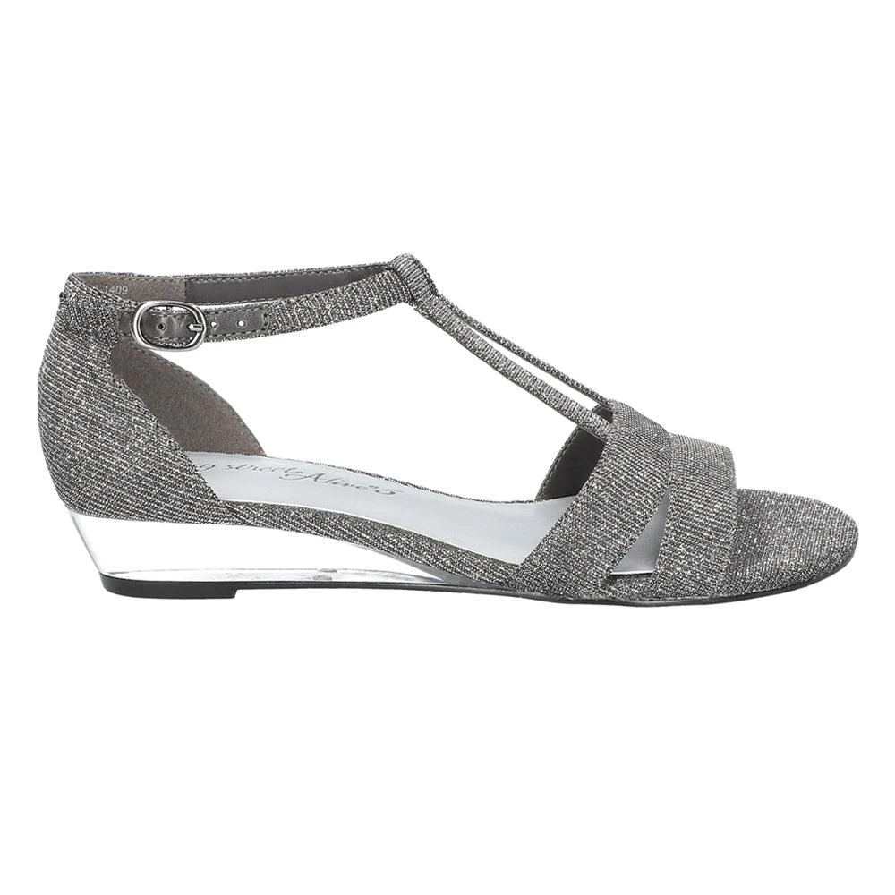 Easy Street Alora Glitter Wedge Sandals 1