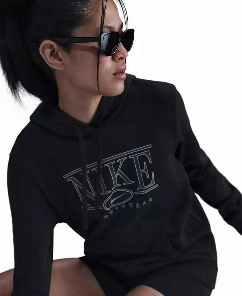 NIKE Sportswear Women's Club Fleece Graphic Hoodie 3