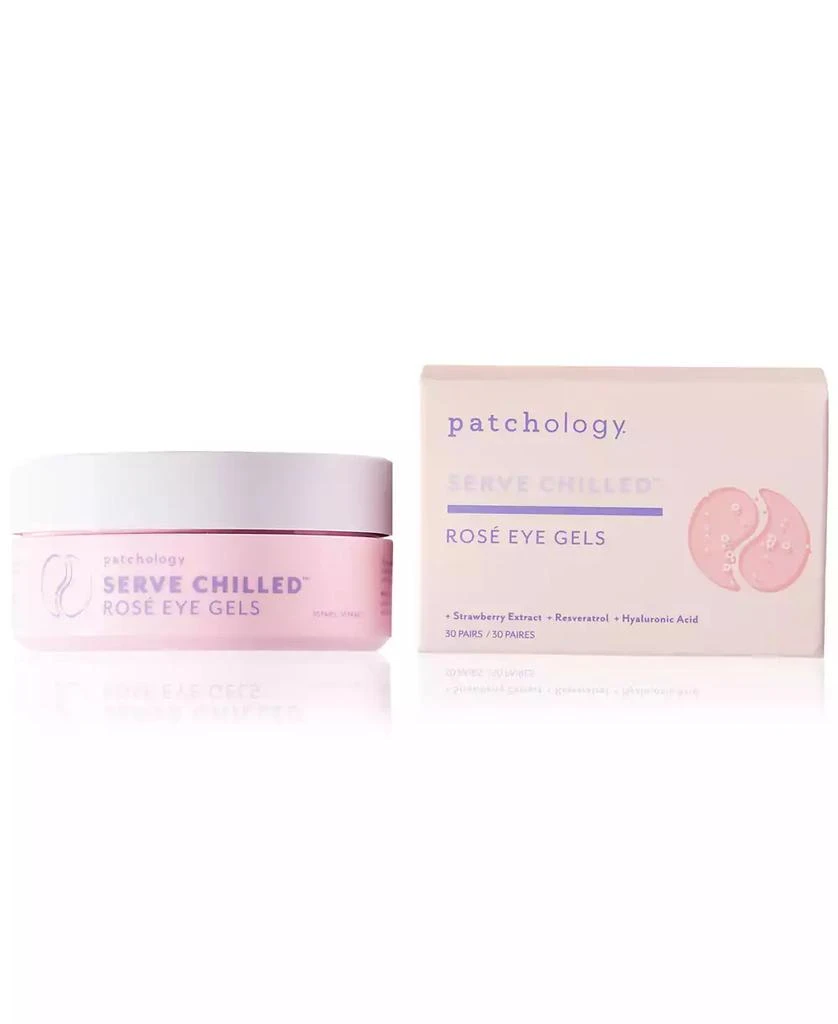 Patchology Serve Chilled Rosé Eye Gels, 30 pairs 3