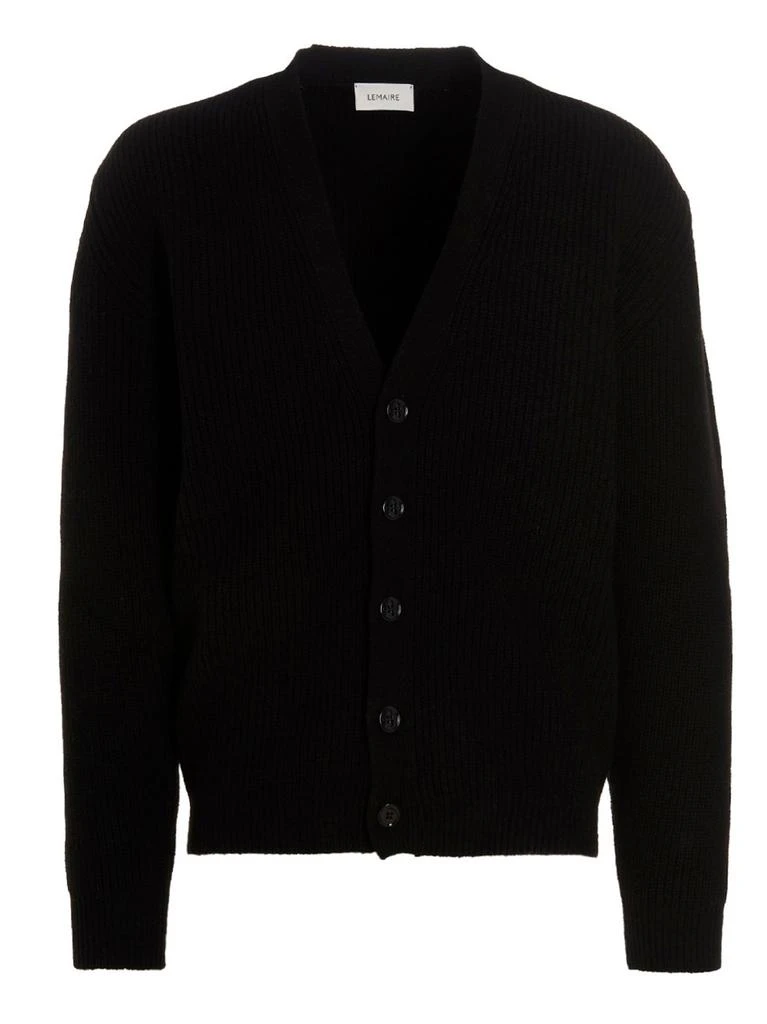 Lemaire Lemaire Ribbed-Detailed Button-Up Cardigan 1