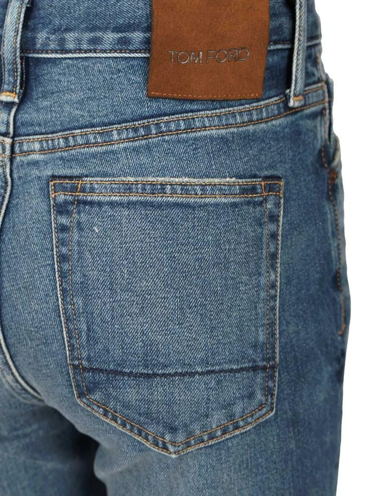 Tom Ford Tom Ford Japanese Stonewashed Comfort Denim Flare Jeans 4
