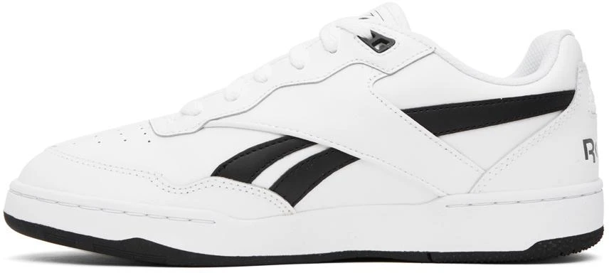 Reebok White BB 4000 II Sneakers 3
