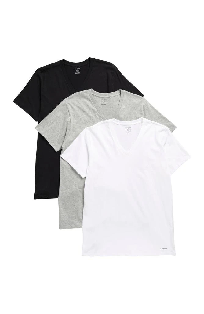 Calvin Klein 3-Pack Cotton V-Neck T-Shirt 1