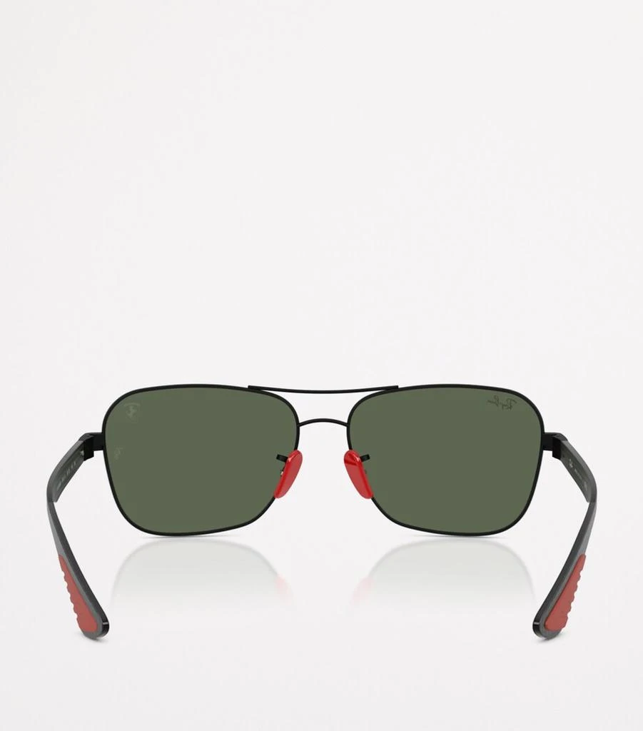 Ray-Ban x Scuderia Ferrari RB8336M Square Sunglasses 4