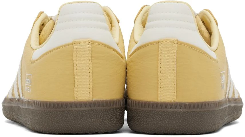 Adidas Yellow Samba OG Sneakers 2