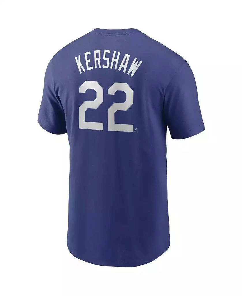 NIKE Men's Clayton Kershaw Los Angeles Dodgers Name and Number Player T-Shirt 2