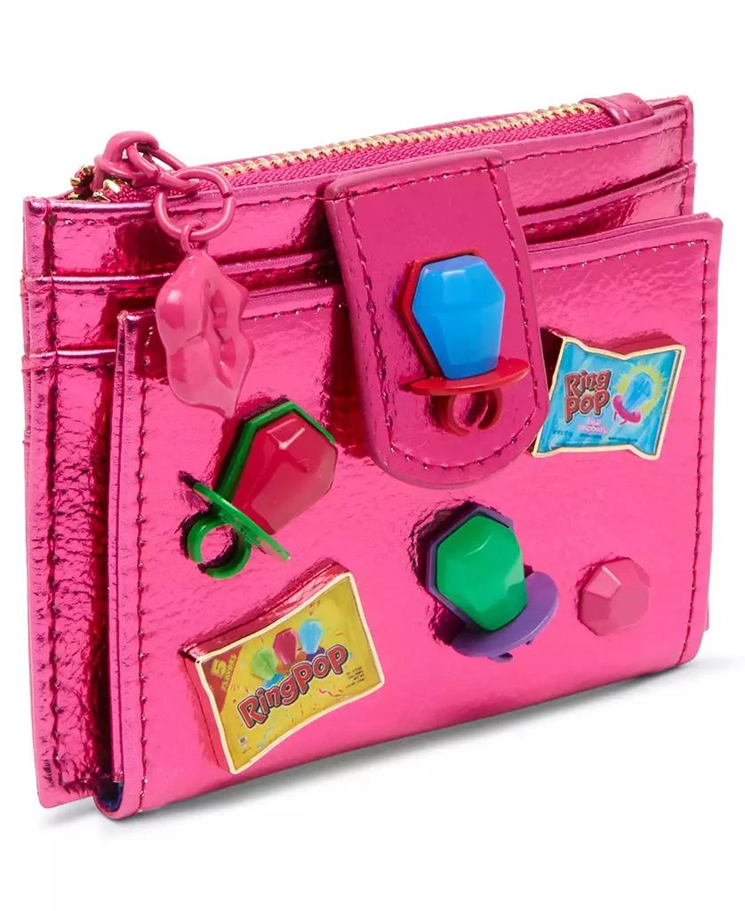 Betsey Johnson Thru Lick Thin Bifold Mini Wallet 5