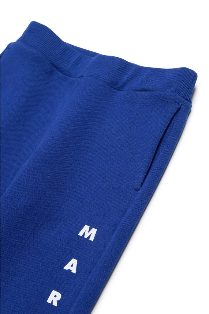 Marni Marni Kids Logo Printed Tapered Pants 3
