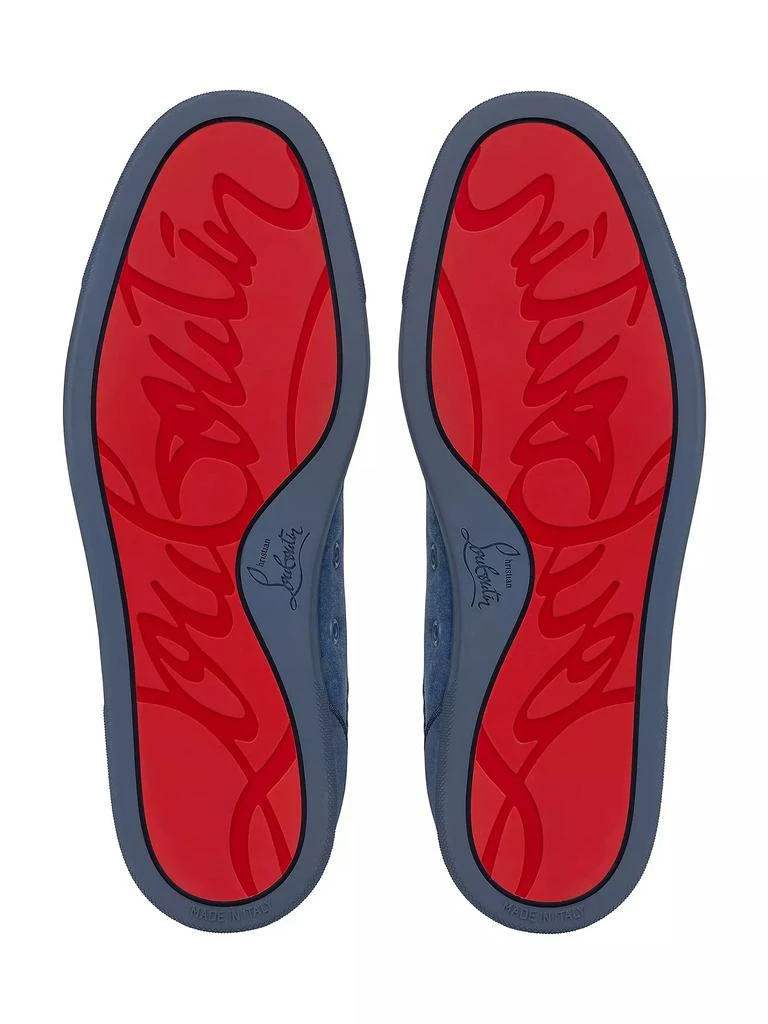 Christian Louboutin Louis Junior P Pik Pik Strass Sneakers 5