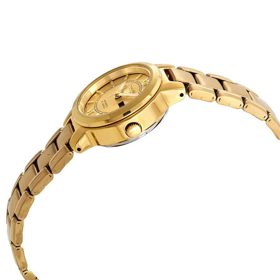 Seiko Series 5 Automatic Gold Dial Ladies Watch SYME58 2
