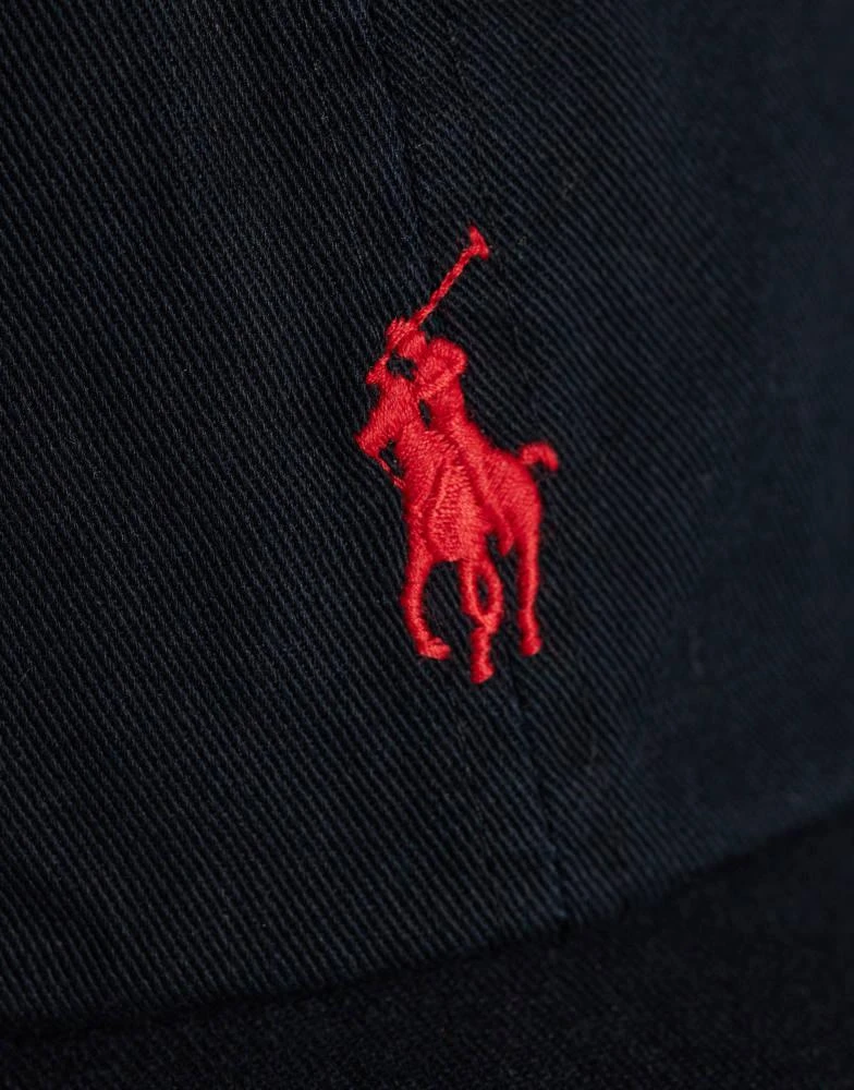 Ralph Lauren Polo Ralph Lauren icon logo baseball cap in black 3
