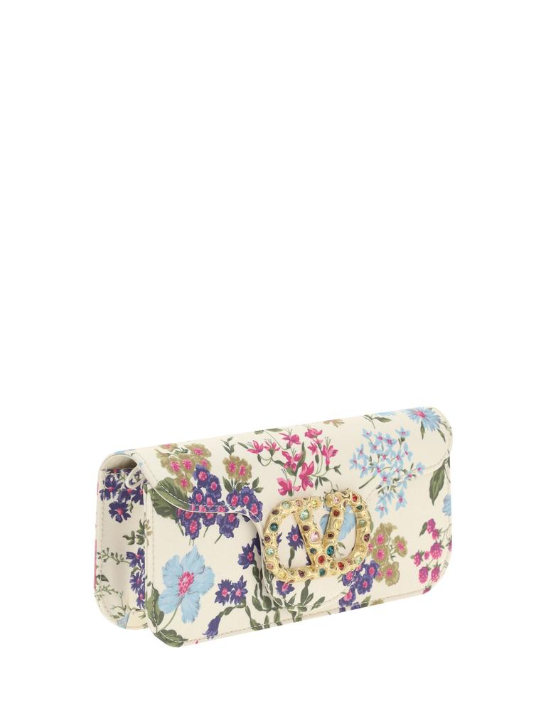 Valentino Floral Locò Shoulder Bag