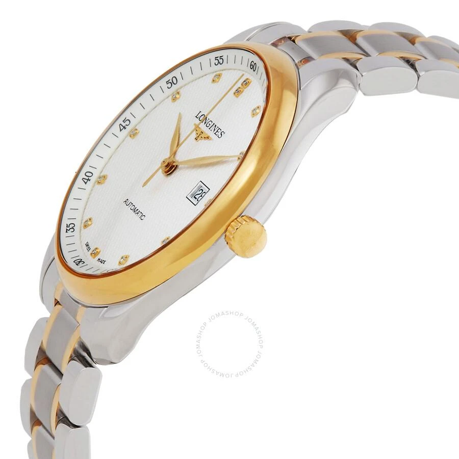 Longines Master Automatic Diamond Silver Dial Men's Watch L2.893.5.97.7 2