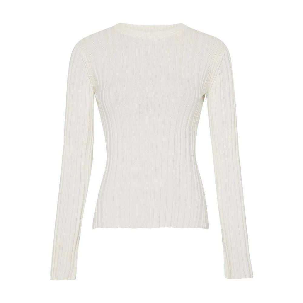 Loulou Studio Evie silk ribbed top 7