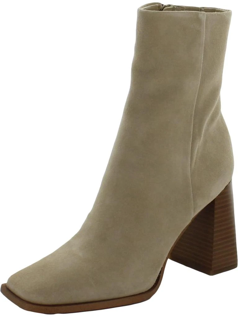 Sam Edelman Ivette Womens Suede Square Toe Ankle Boots 4