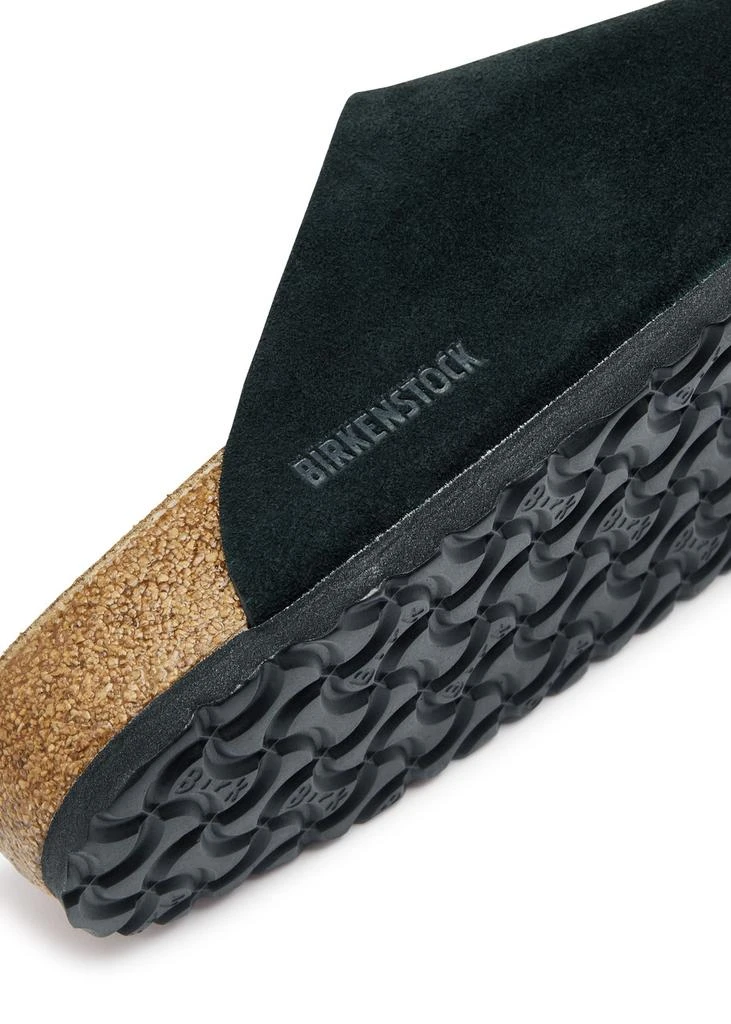 Birkenstock Zürich suede sliders 4