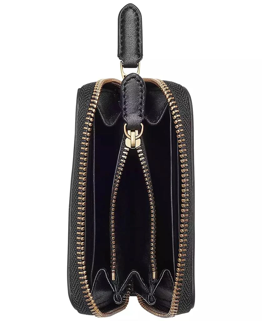 Ralph Lauren Women's Full-Grain Leather Small Zip Continental Wallet 3