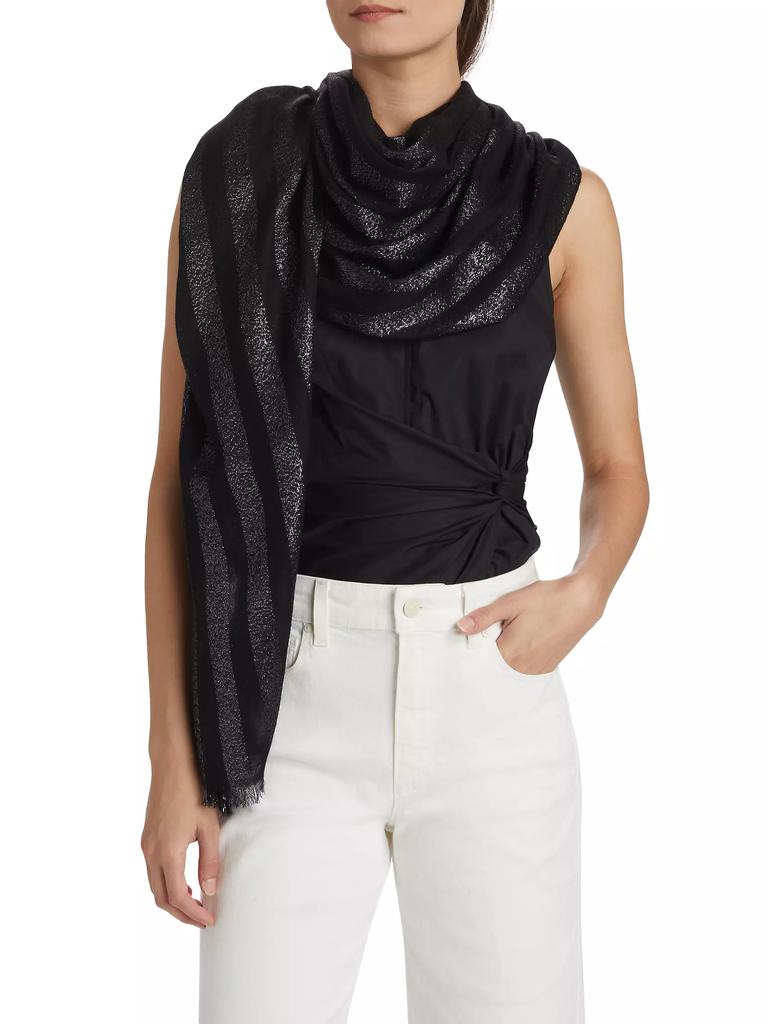 Jane Carr New Beginnings The Skyline Cashmere-Blend Scarf