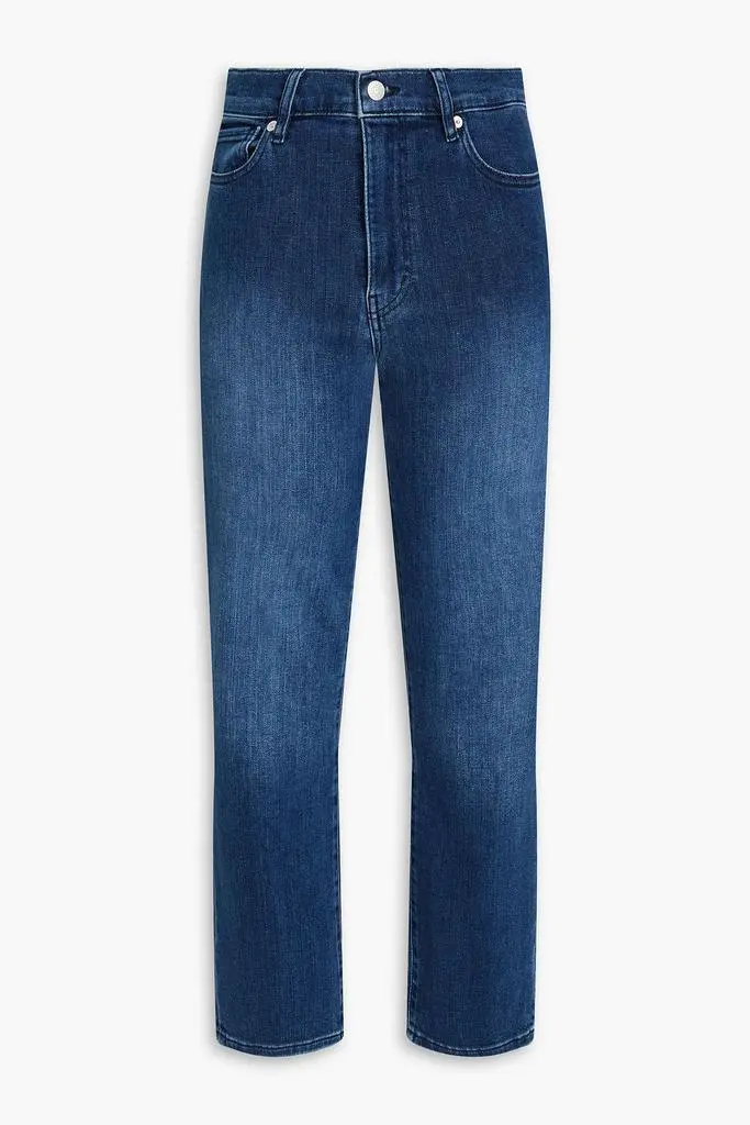 FRAME Le Sleek Straight high-rise straight-leg jeans