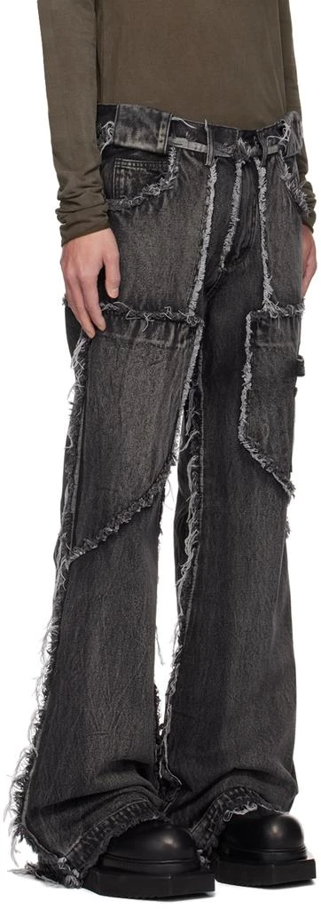 NO/FAITH STUDIOS Gray Flared Jeans 2