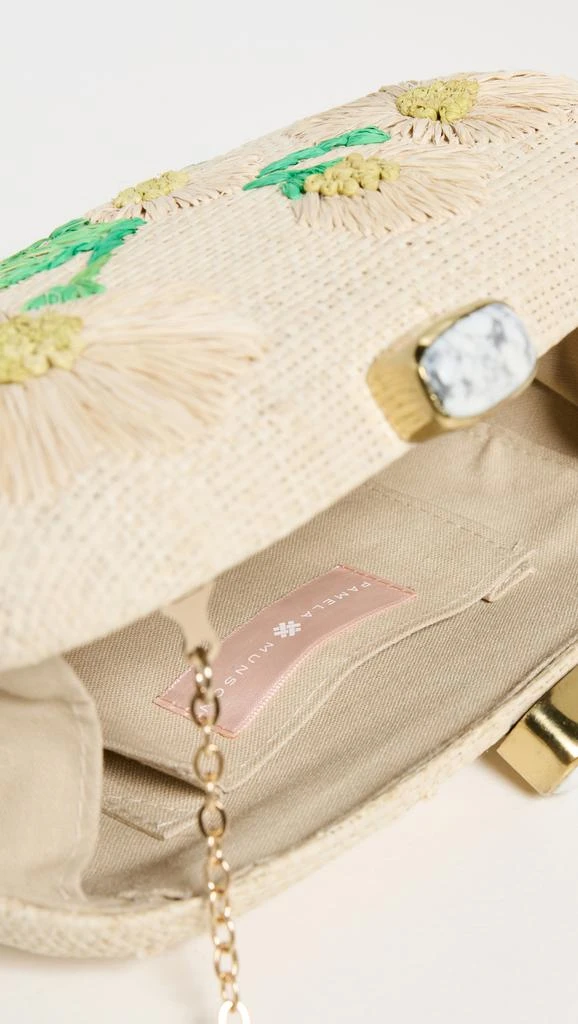 PAMELA MUNSON Vintage Daisies Clutch 5