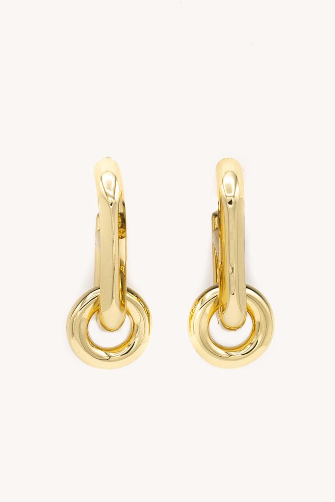 Rebecca Minkoff Interlocking Link Earring