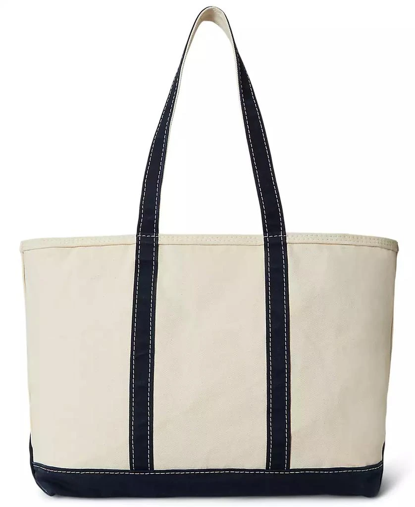 Ralph Lauren Big Pony Canvas Spacious Tote Bag 2