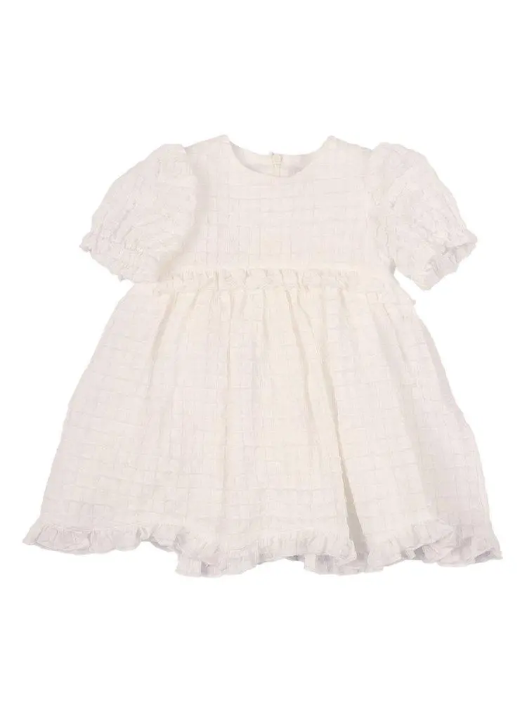 IL GUFO Il Gufo Short-Sleeved Ruffled Dress