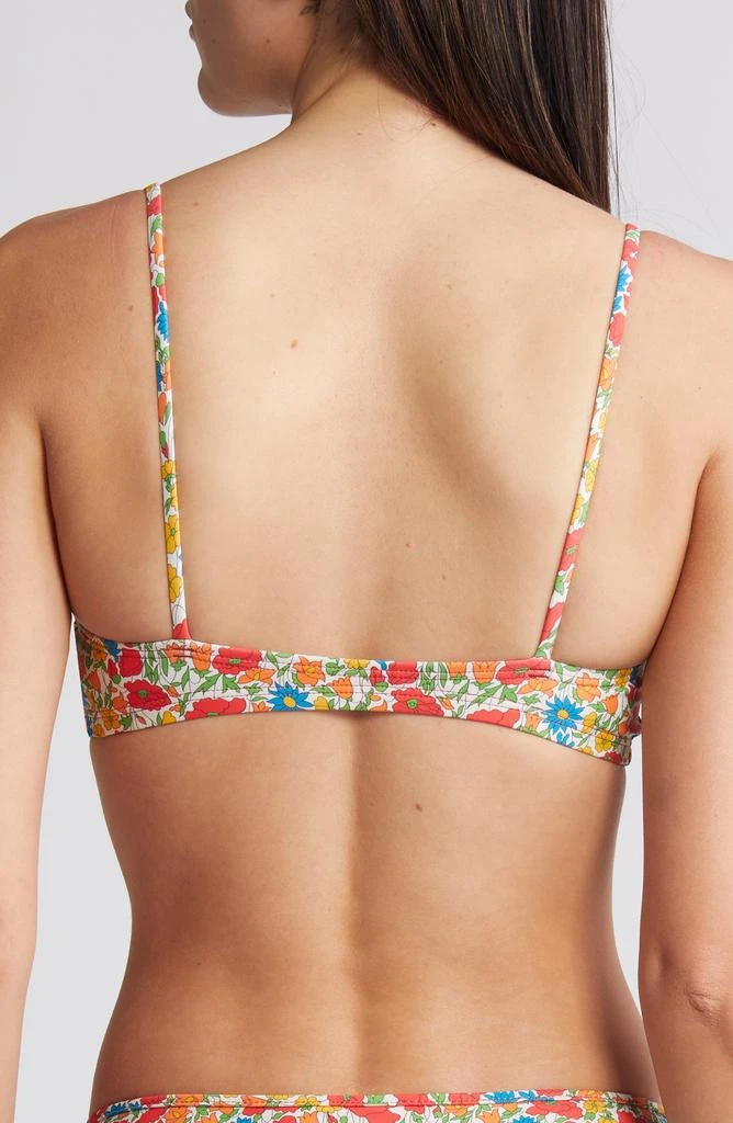 Nu Swim x Liberty London Stas Floral Print Bikini Top 2