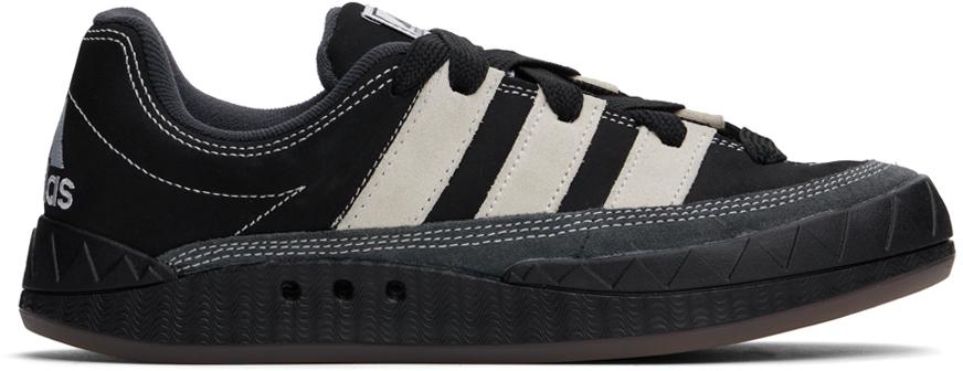 adidas Originals Black Off White Adimatic Sneakers US 8.5 IT 41.5 Casual Sneakers BeyondStyle