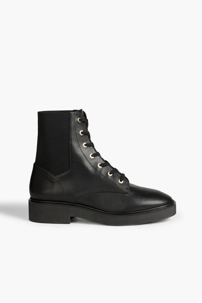 Stuart Weitzman Henley leather combat boots 1