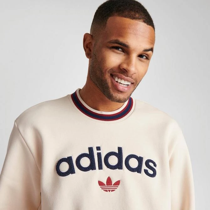 Adidas Men's adidas Originals Collegiate Crewneck Sweatshirt 9