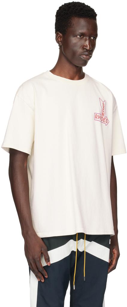 Rhude SSENSE Exclusive Off-White 'Send Rhudes' T-Shirt