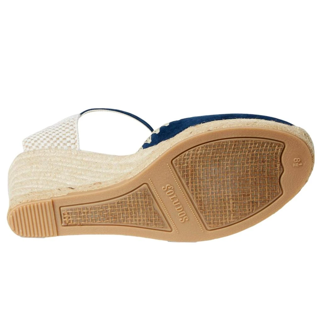 Soludos Marseille Wedge Espadrille Armada Blue  W01MW046NA Women's 3