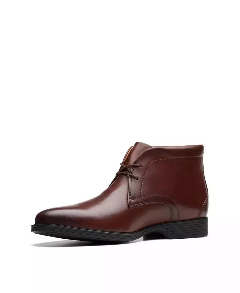 Clarks Men's Collection Whiddon Leather Mid Lace Up Boots 6