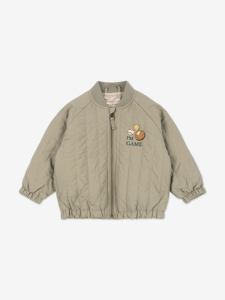Konges Slojd Konges Sløjd Boys Juno Bomber Jacket in Beige