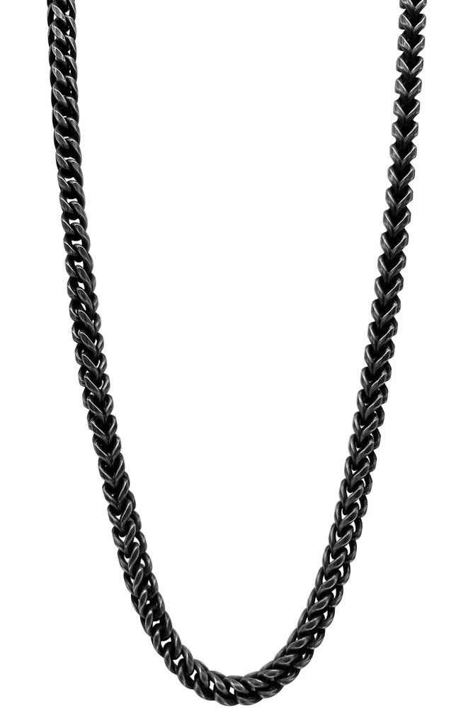 ADORNIA Men
s Water Resistant Franco Chain Necklace