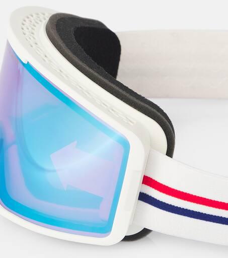 PERFECT MOMENT Striped ski goggles
