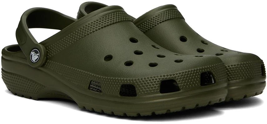 Crocs Khaki Classic Clogs 4
