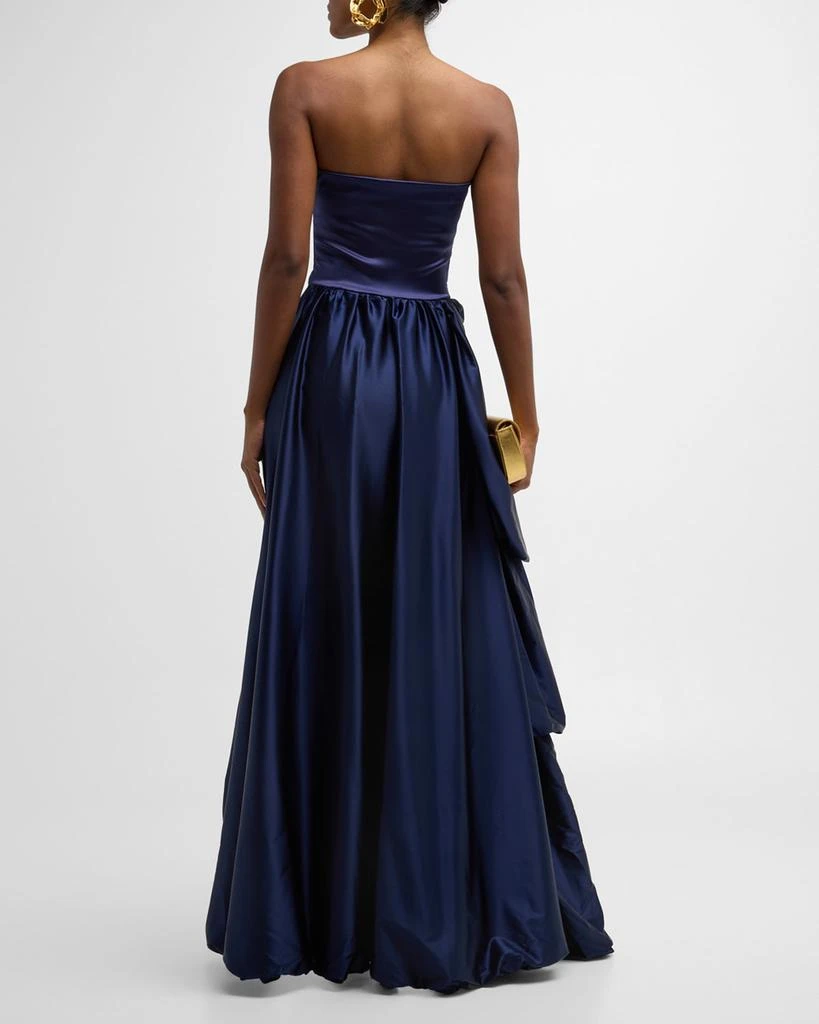Chiara Boni Docces High-Low Strapless Sweetheart Gown 5