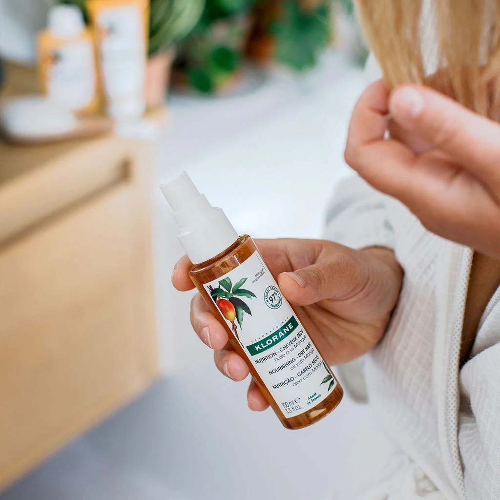 KLORANE Nourishing Dry Hair Oil With Mango 3