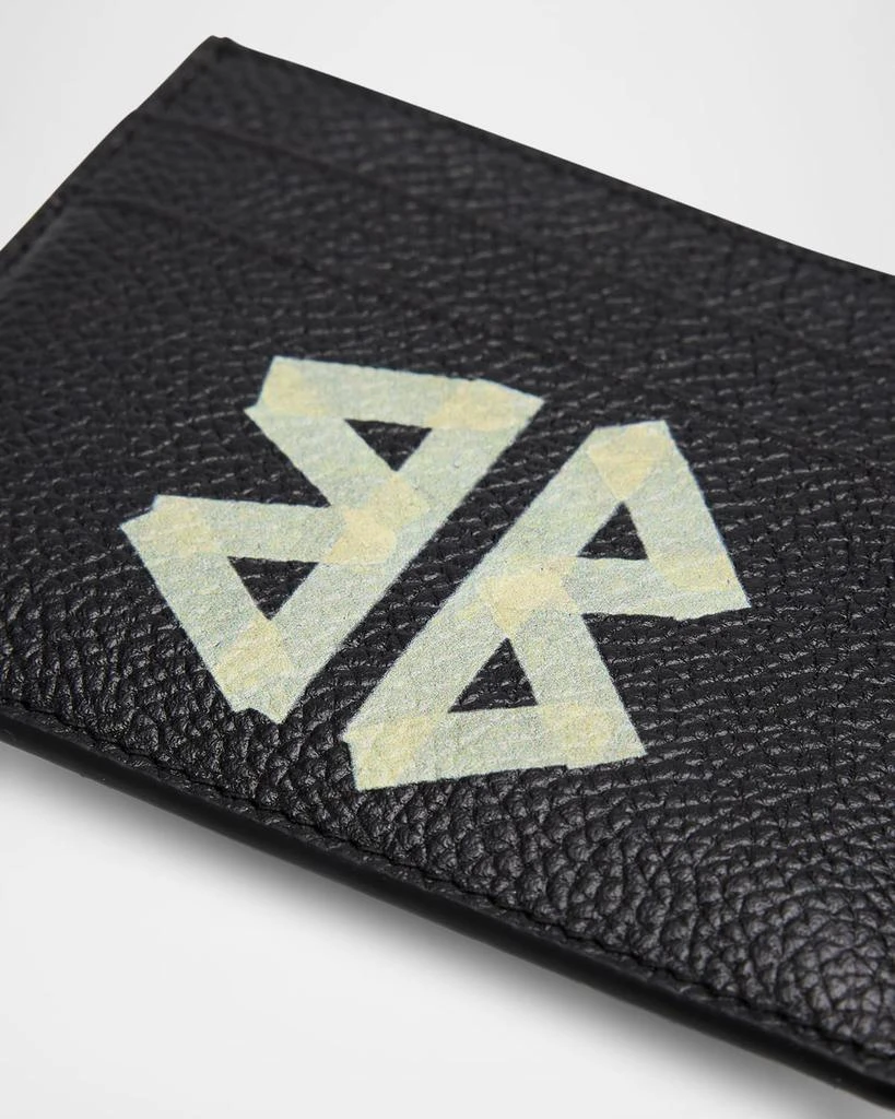 Balenciaga Men's Leather BB Logo Cash Card Holder 5
