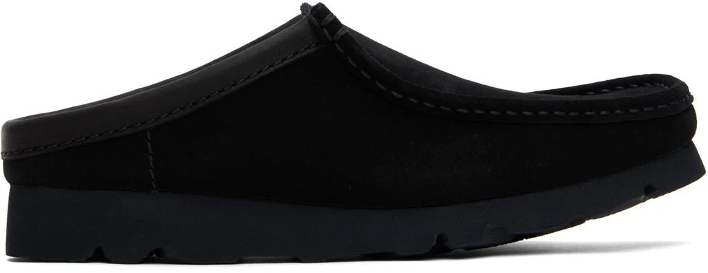 Clarks Black Wallabee Slip Loafers 1